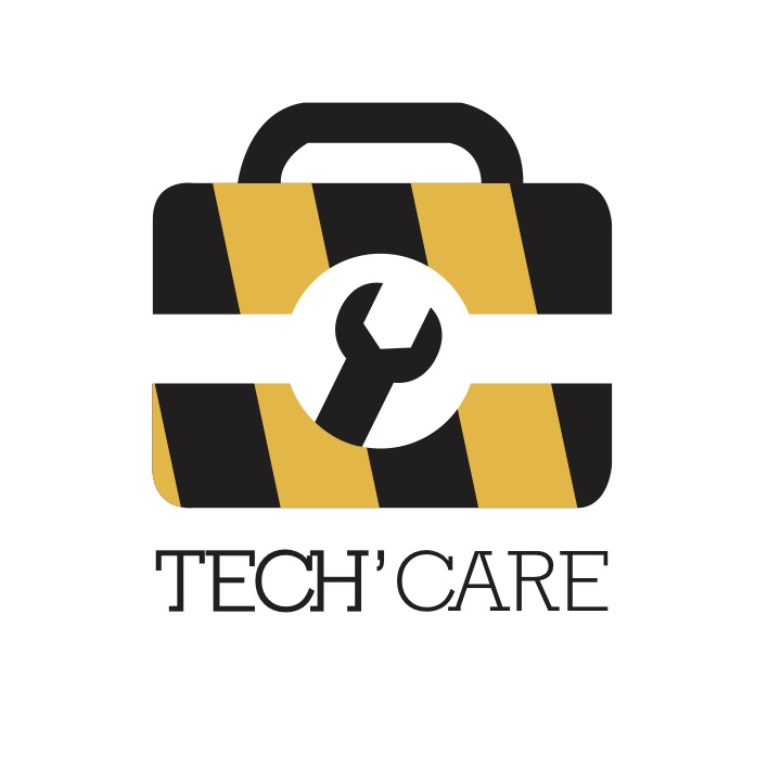 LOGO TECHCARE NEW NILLAND OR Groupe Mongreville