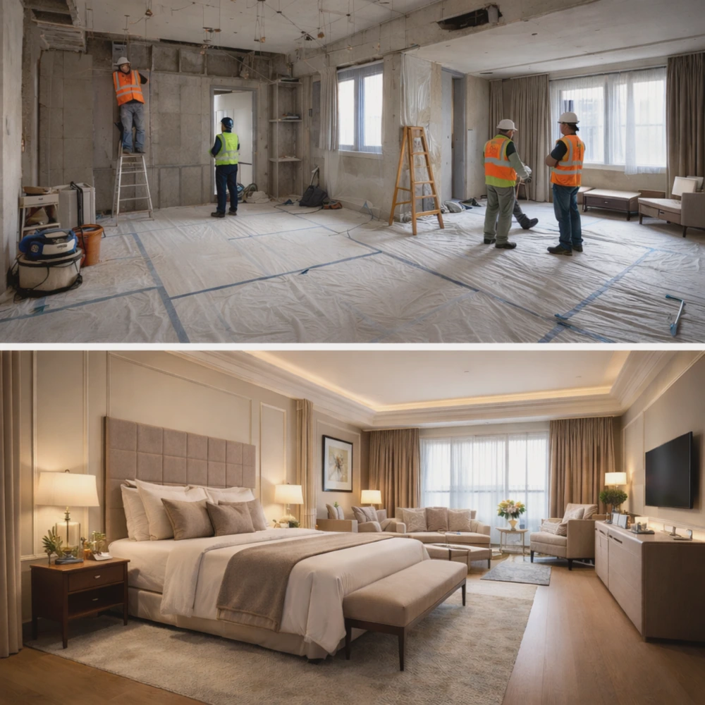 Rénovation avant / après Tech'Care